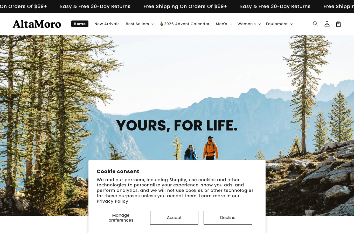Screenshot preview of altamoro.us
