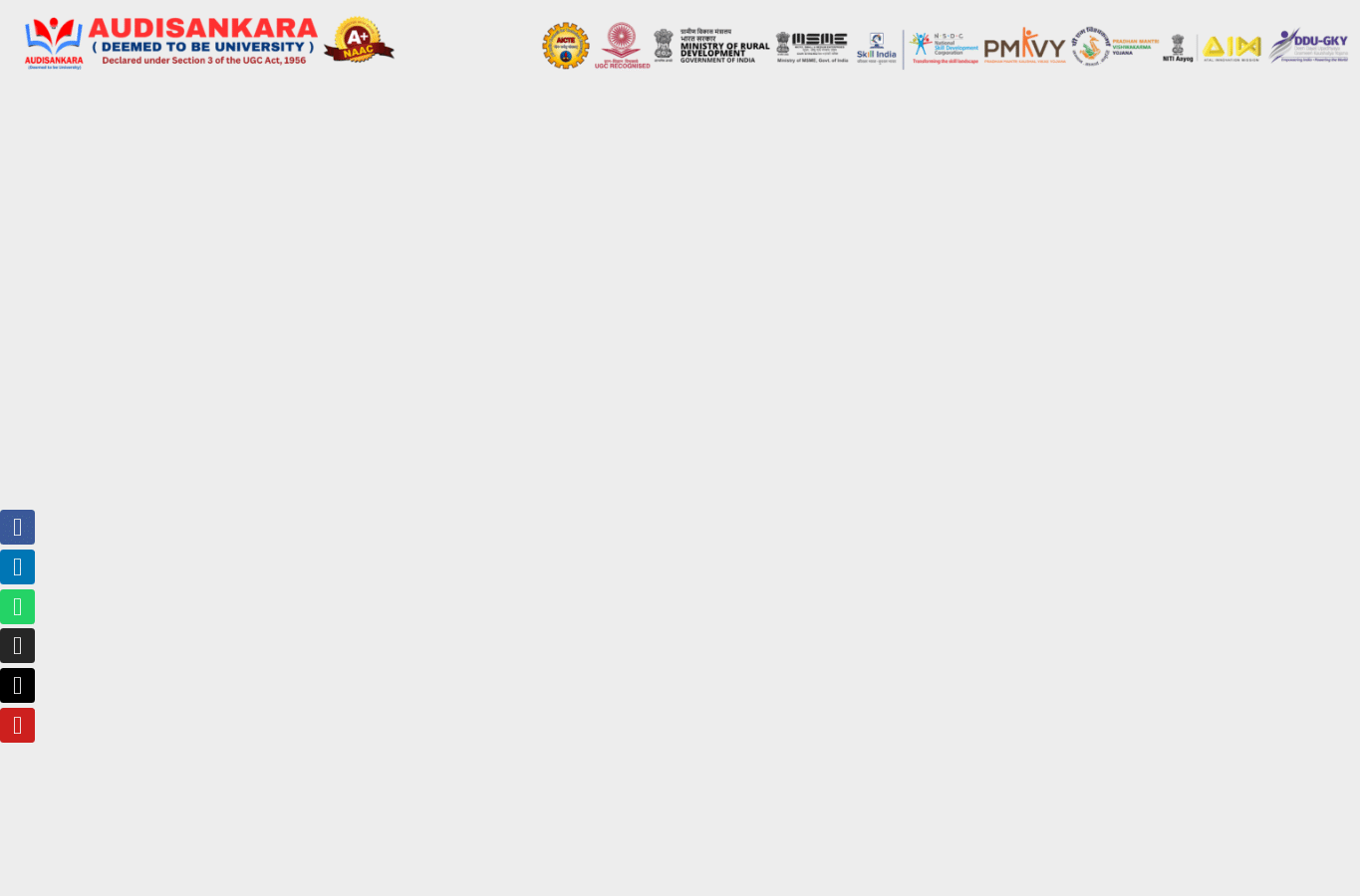 Screenshot preview of audisankarauniversity.edu.in