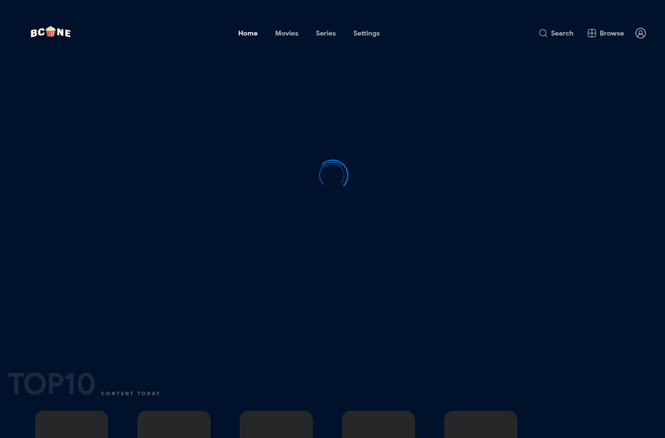 Screenshot preview of bcine.ru