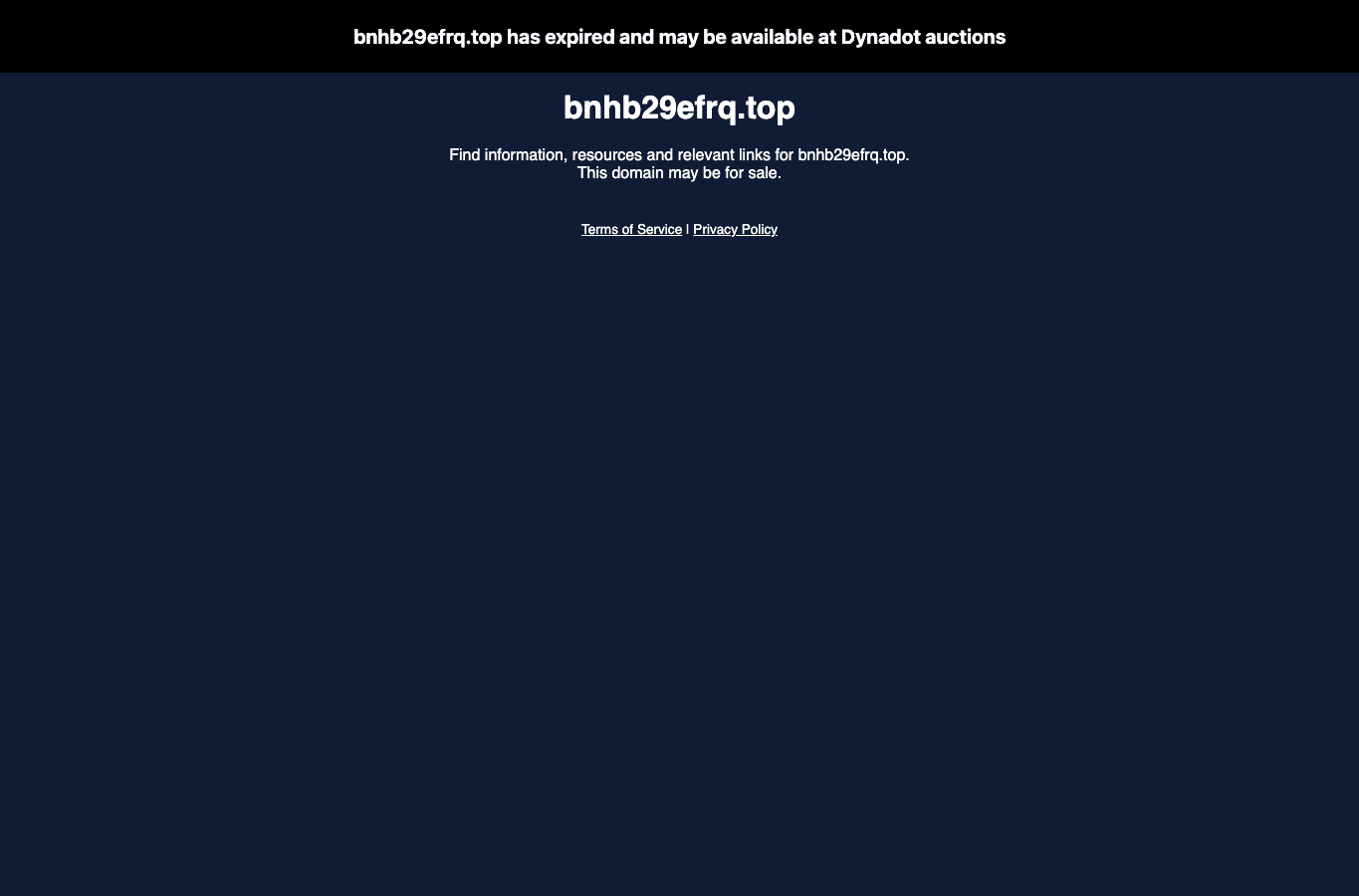Screenshot preview of bnhb29efrq.top