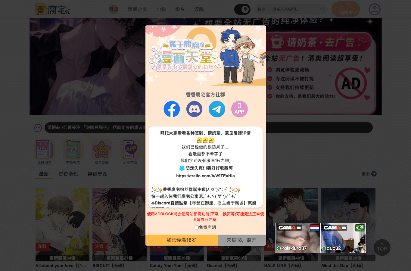 Screenshot preview of boylove.cc