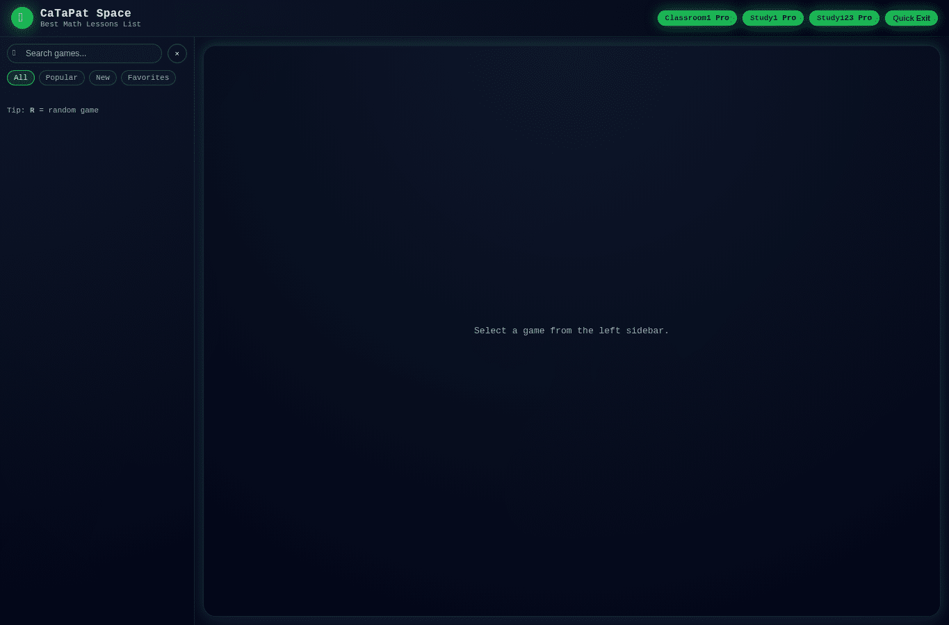 Screenshot preview of catapat.space