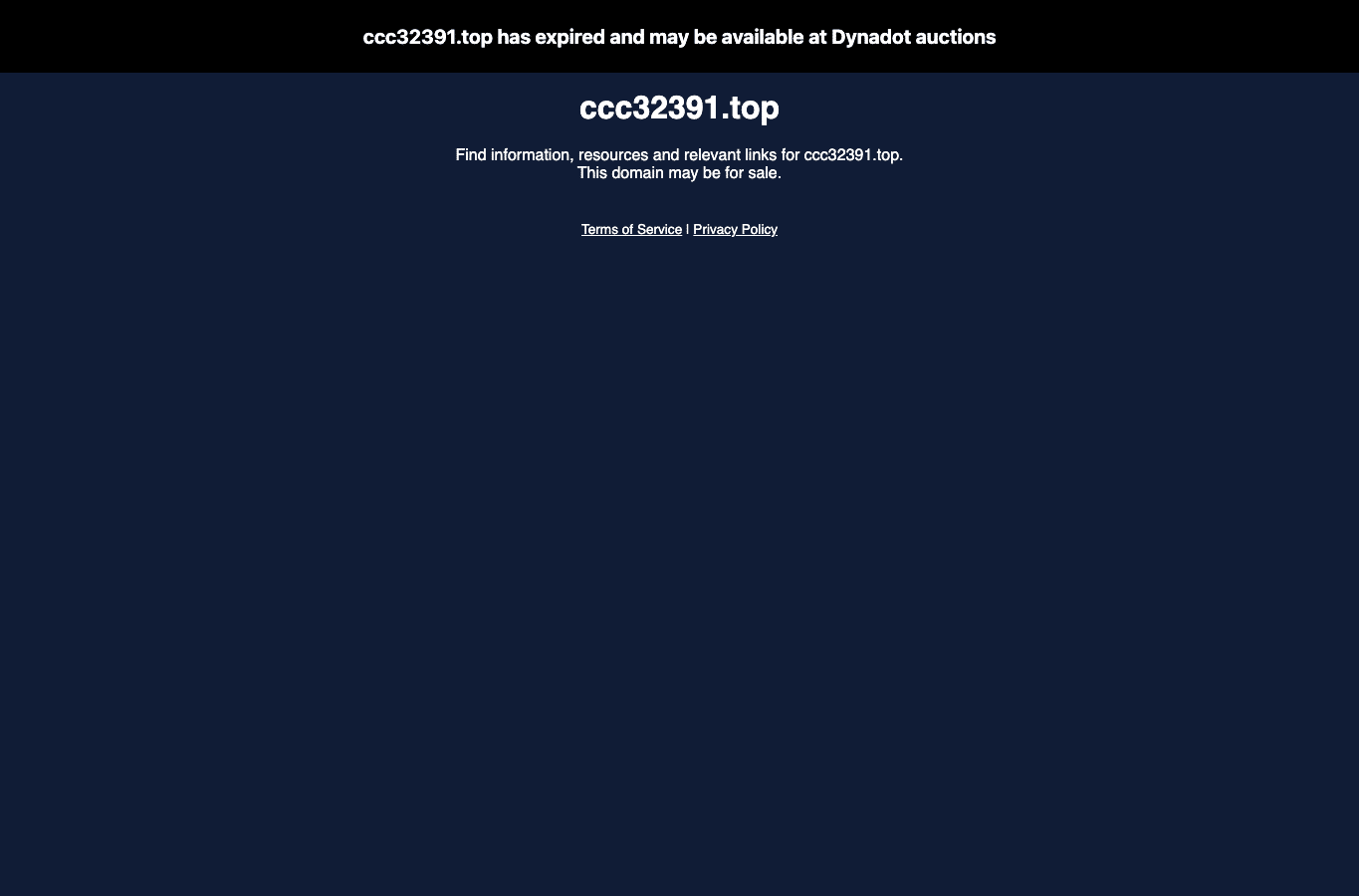 Screenshot preview of ccc32391.top