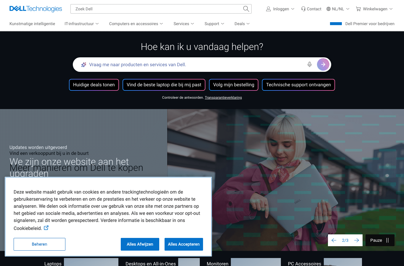 Screenshot preview of dell.com