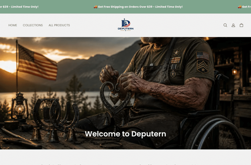 Screenshot preview of deputern.com