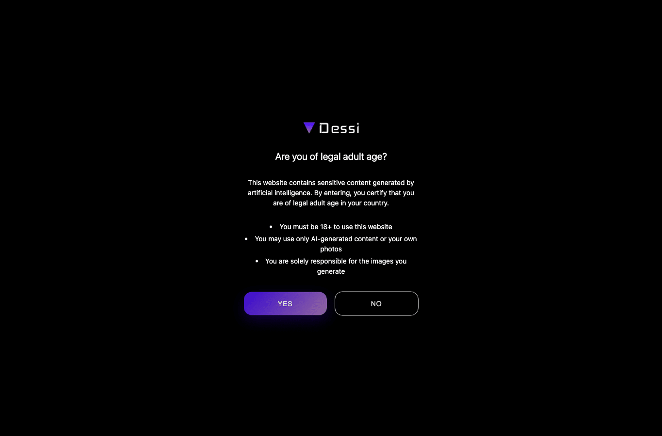 Screenshot preview of dessi.co