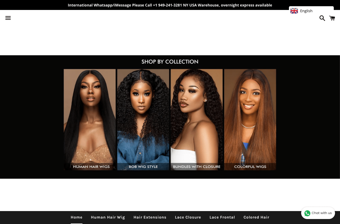 Screenshot preview of dialovehair.com