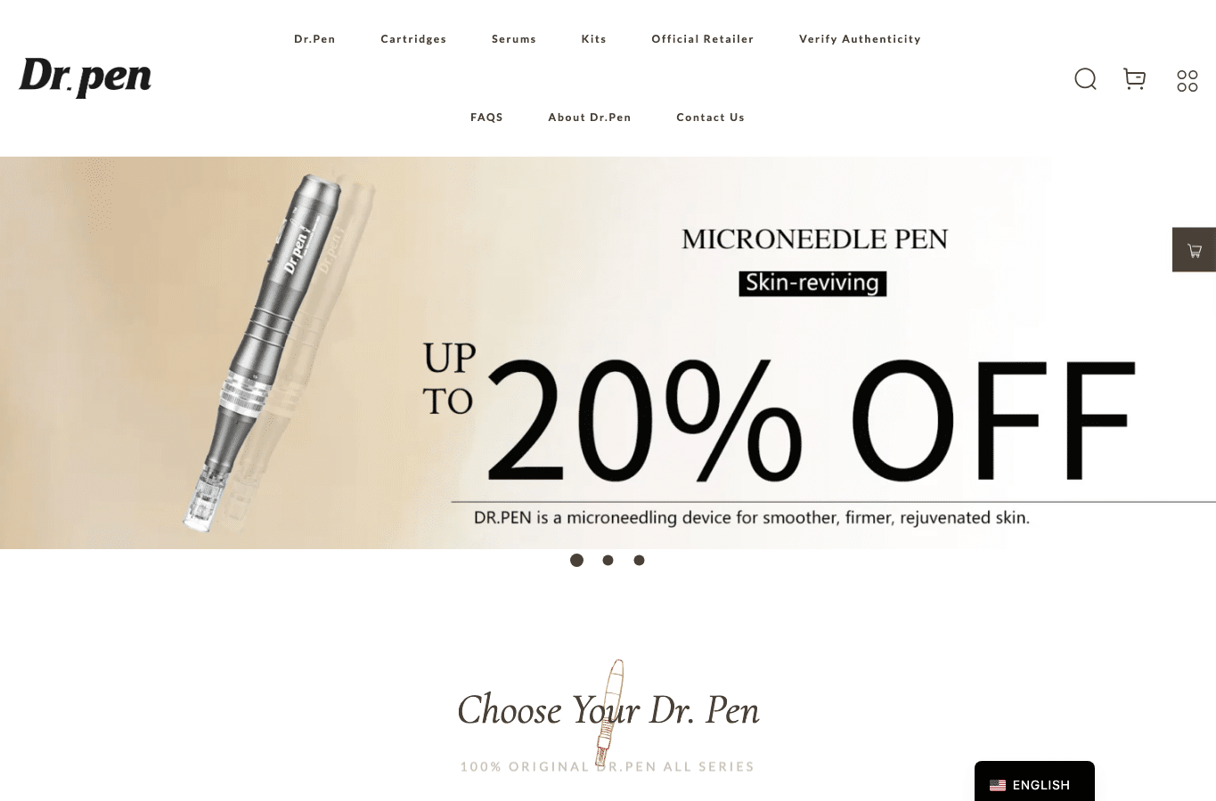 Screenshot preview of drpenonline.store