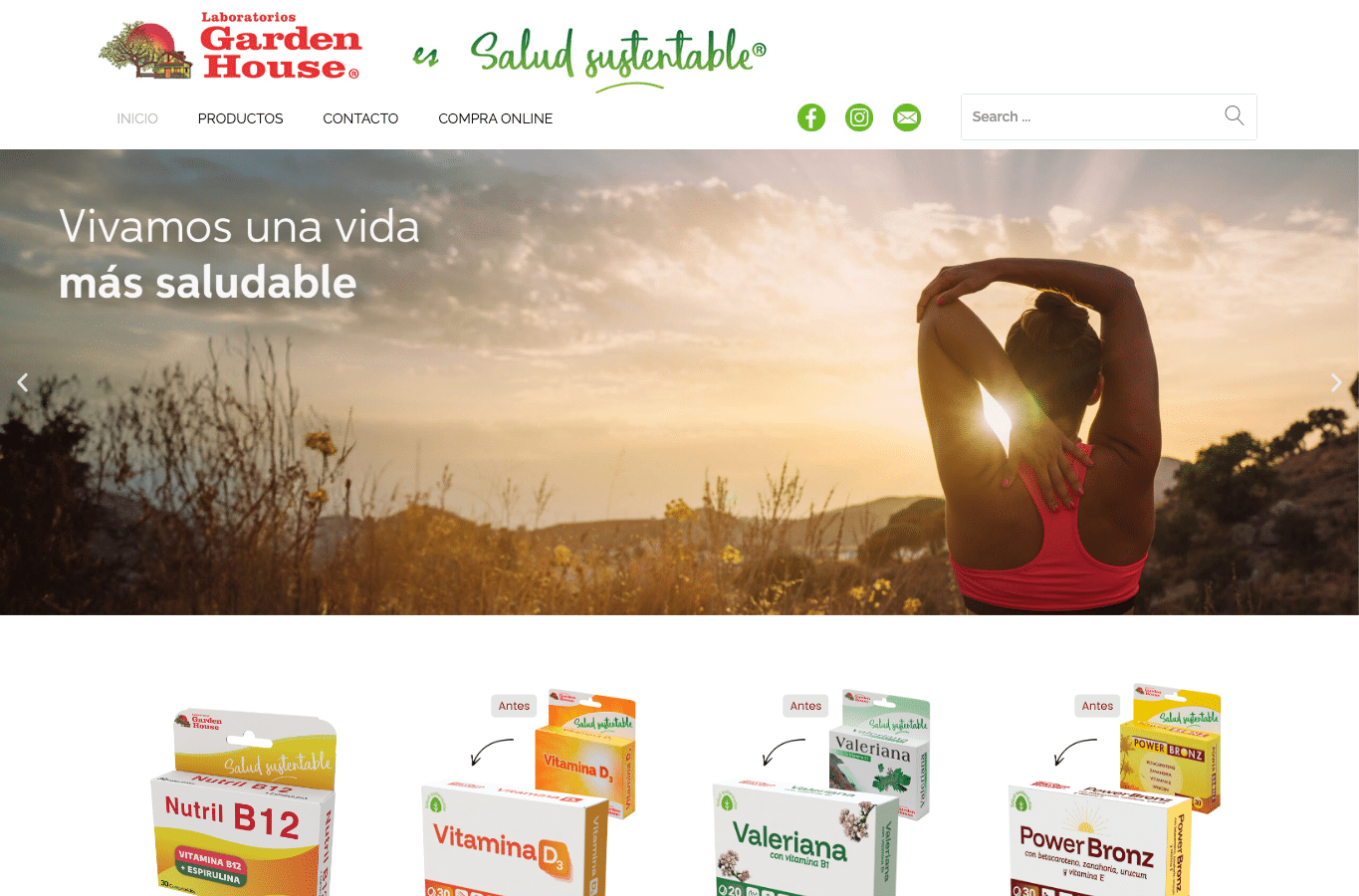 Screenshot preview of gardenhouseargentina.com.ar