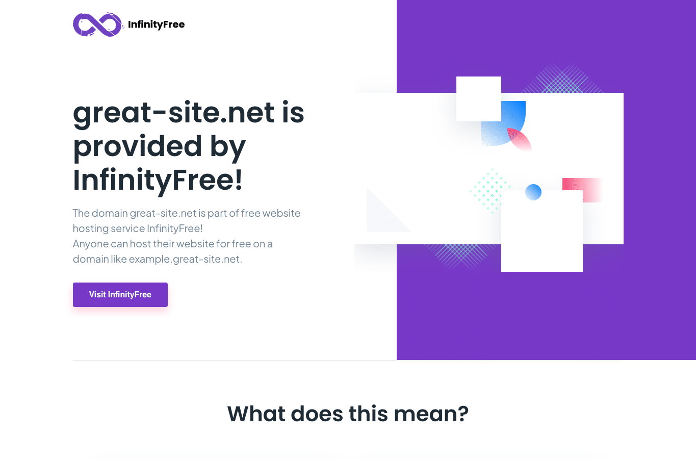 Screenshot preview of great-site.net