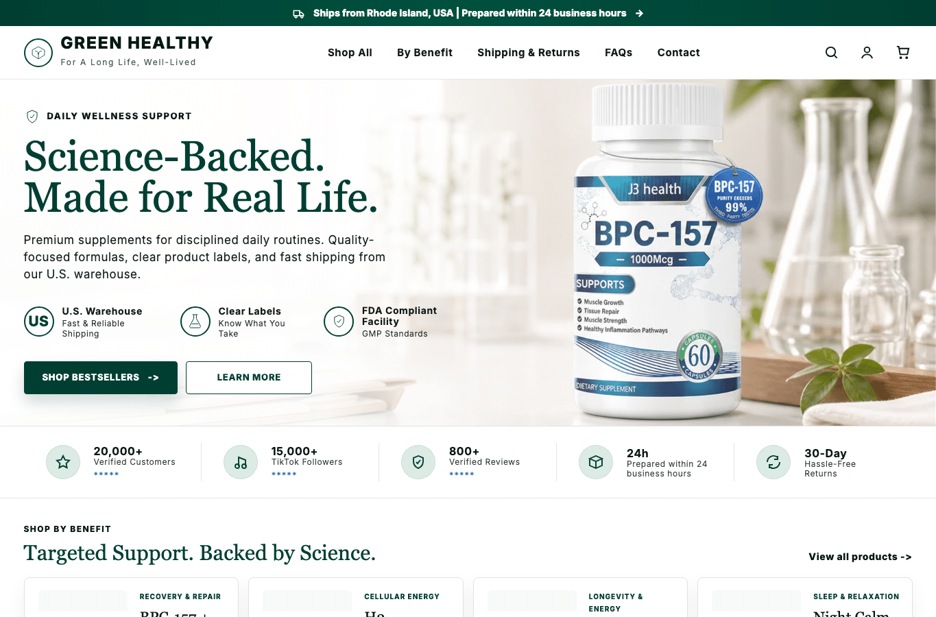 Screenshot preview of greenhealthy.vip