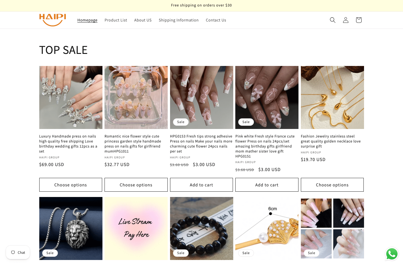 Screenshot preview of haipigroup.com