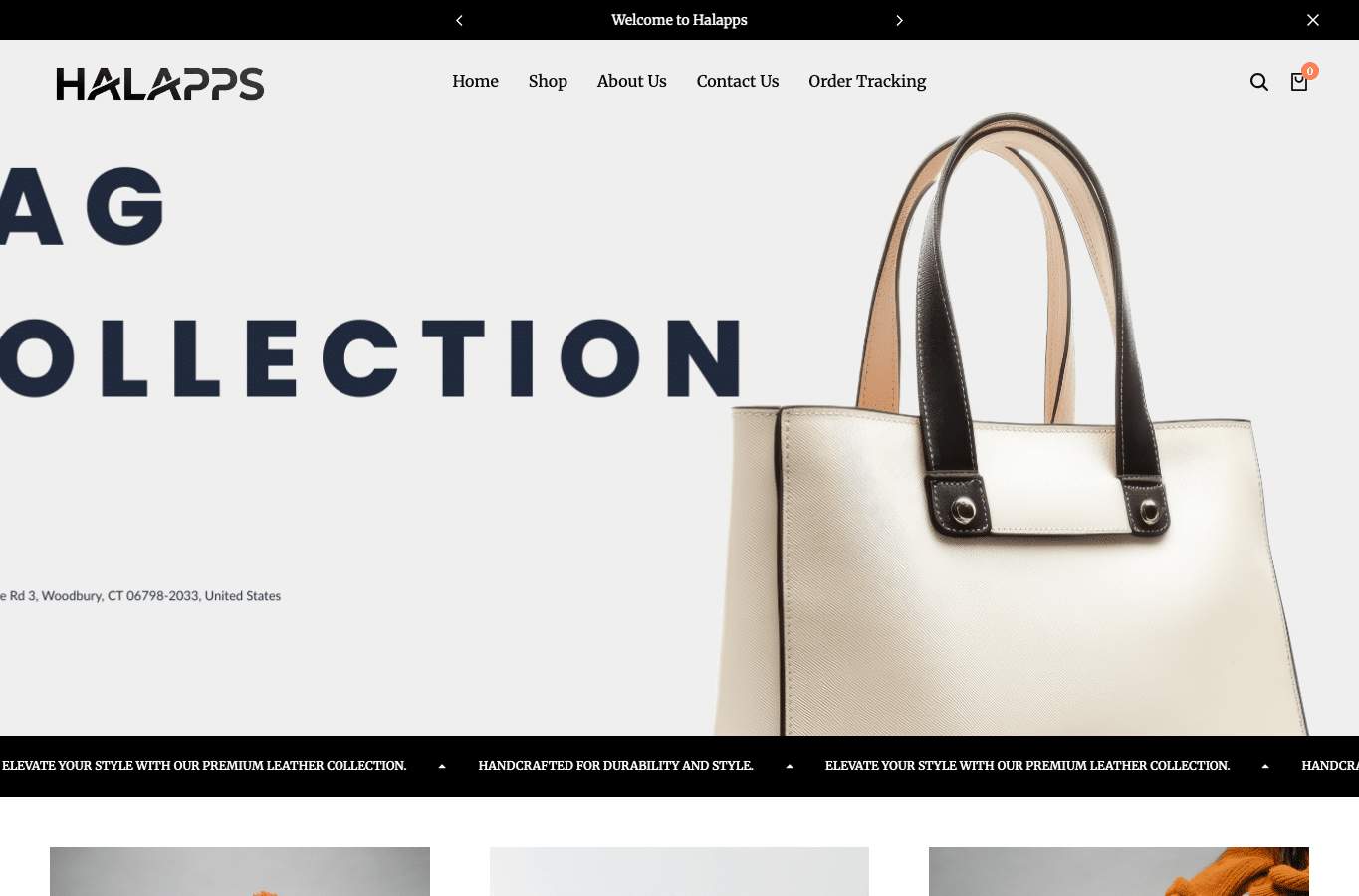 Screenshot preview of halapps.com
