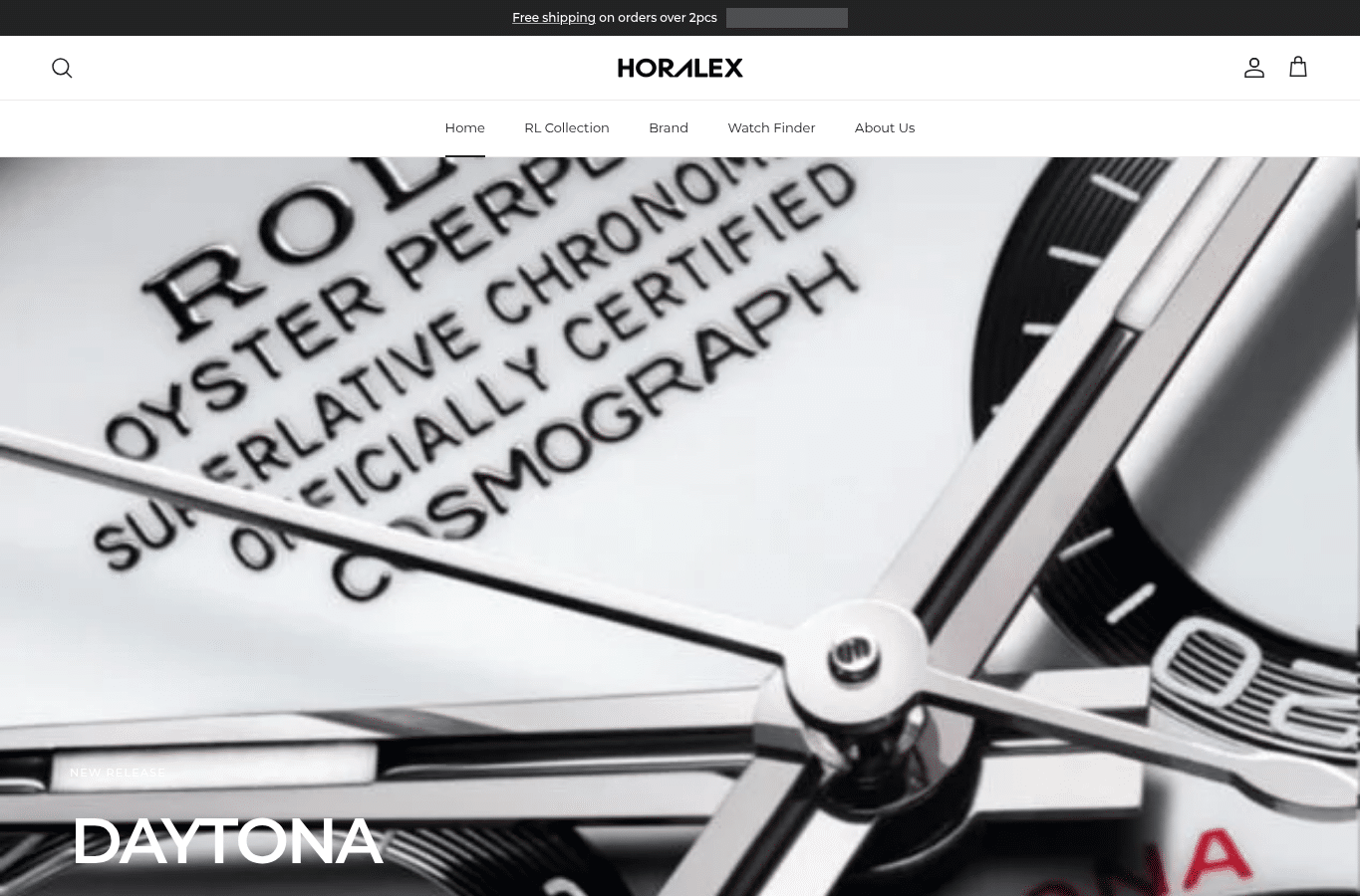 Screenshot preview of horalexz.com