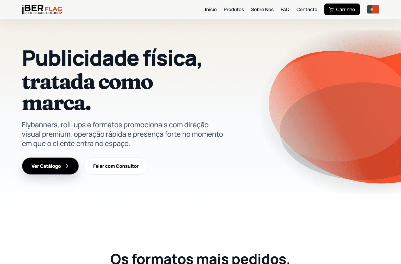 Screenshot preview of iberflag.com