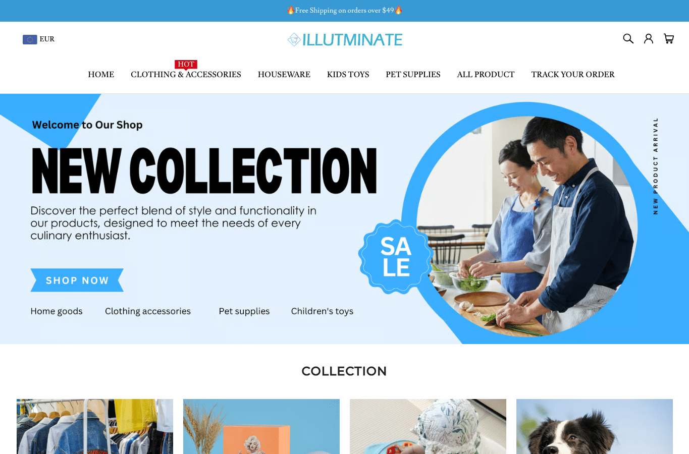 Screenshot preview of illutminate.com