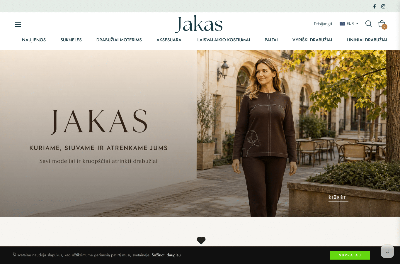 Screenshot preview of jakas.net