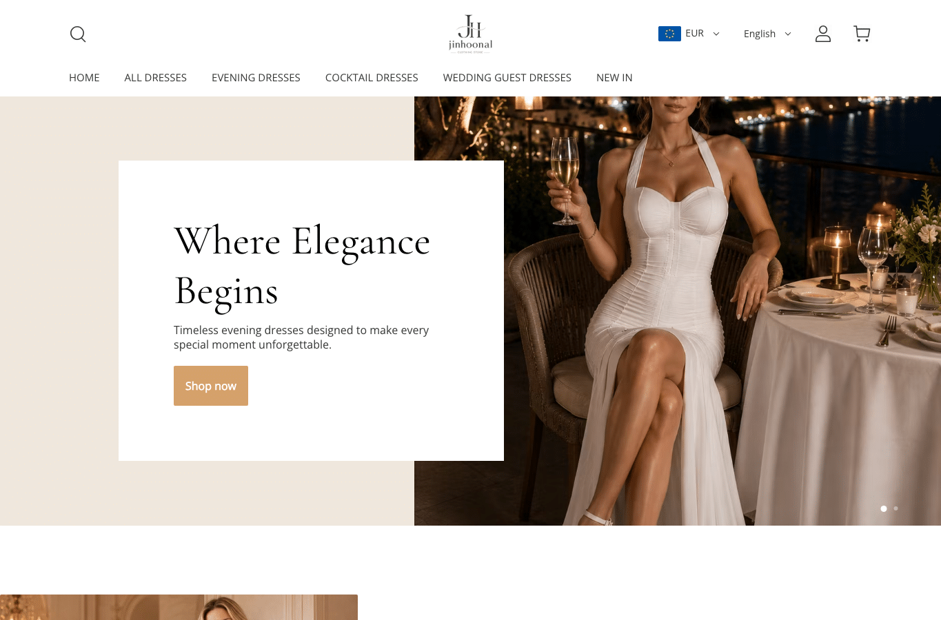 Screenshot preview of jinhoonal.com