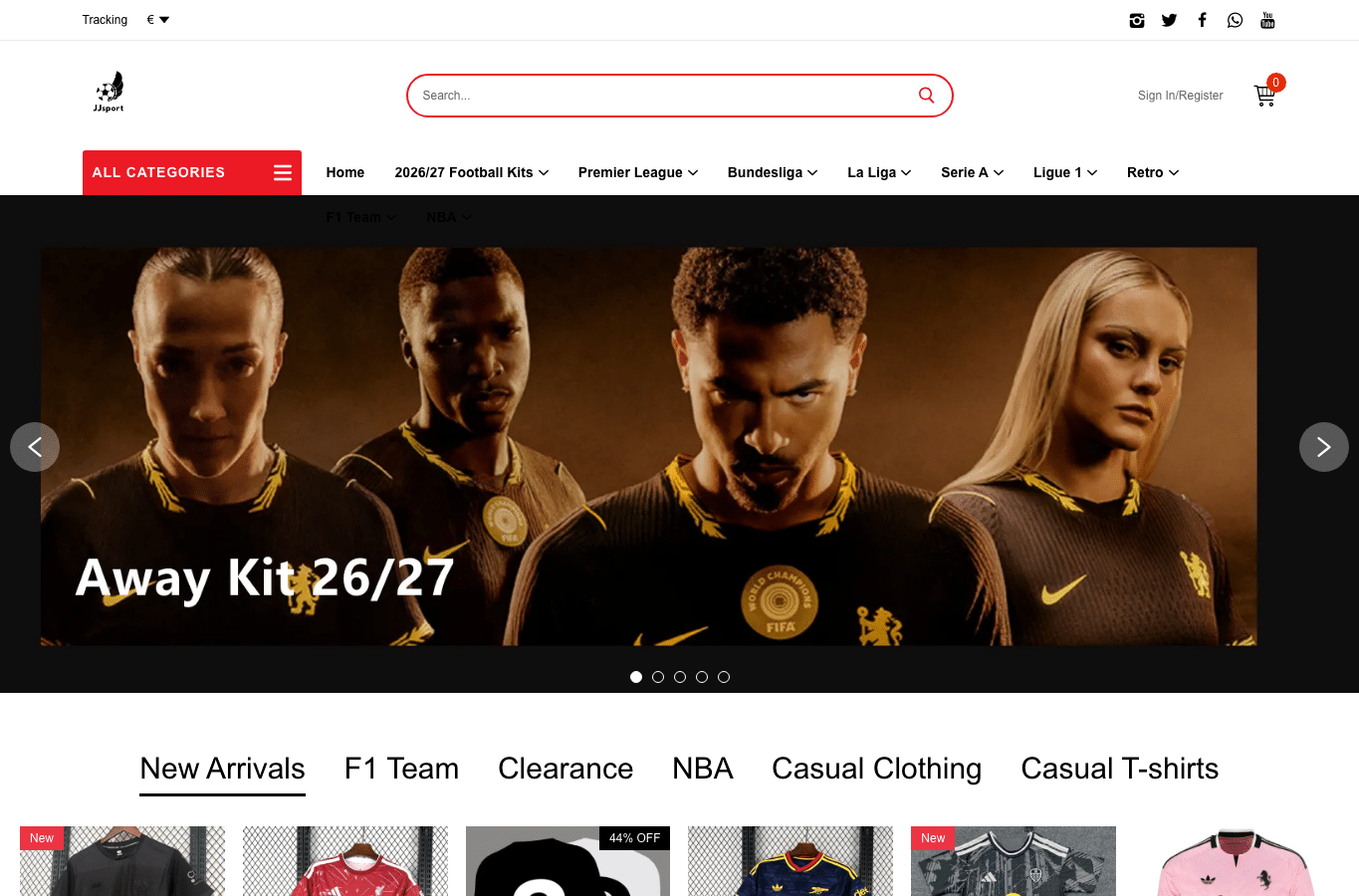 Screenshot preview of jjsport3.com