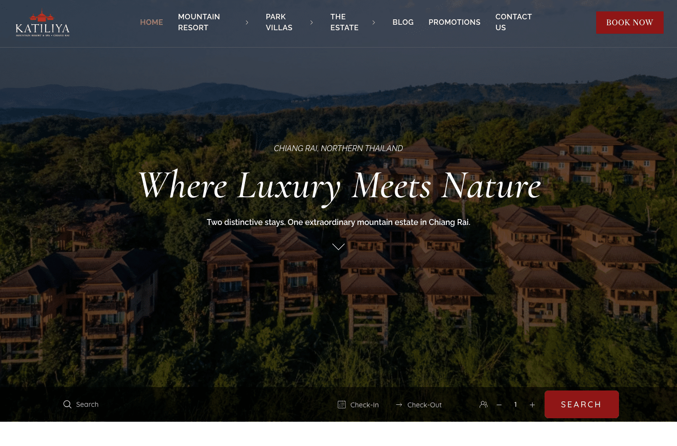 Screenshot preview of katiliya.com