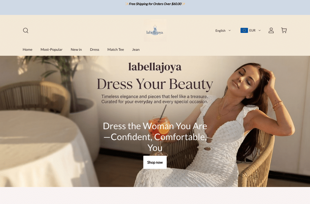 Screenshot preview of labellajoya.com