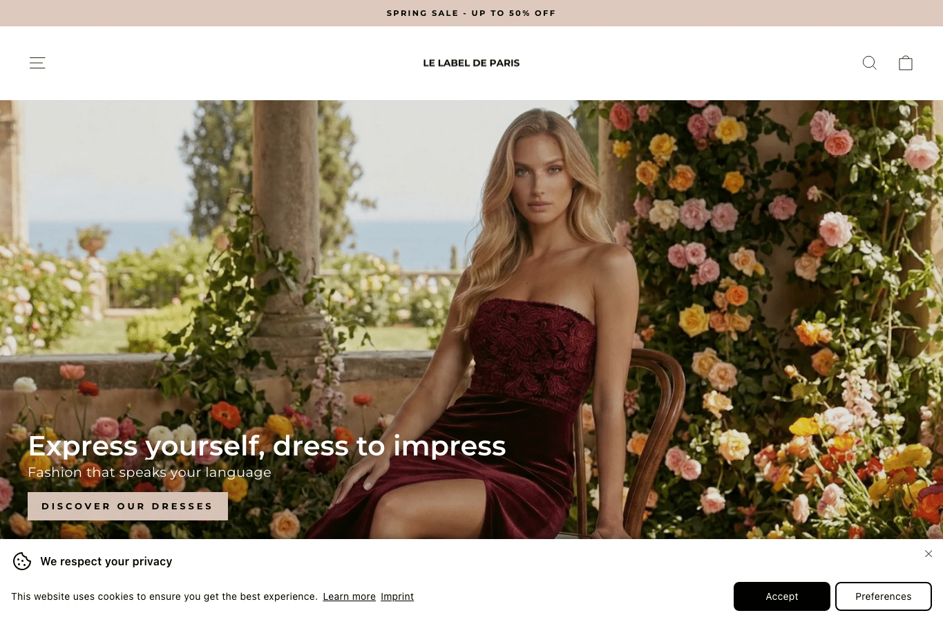 Screenshot preview of lelabeldeparis.com