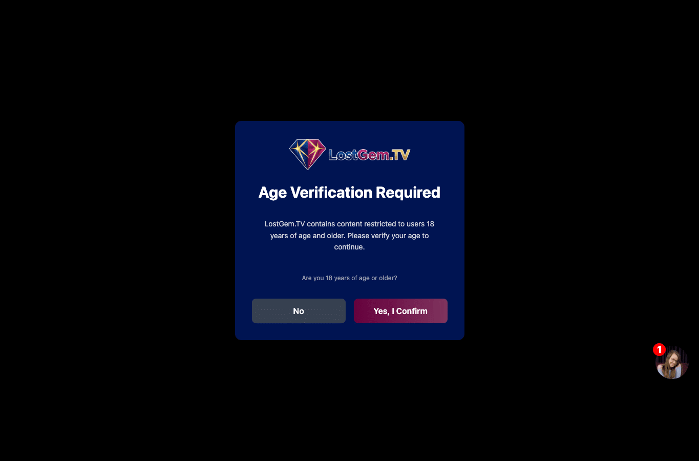 Screenshot preview of lostgem.tv