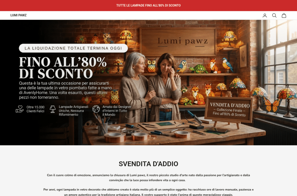 Screenshot preview of lumipawz.shop