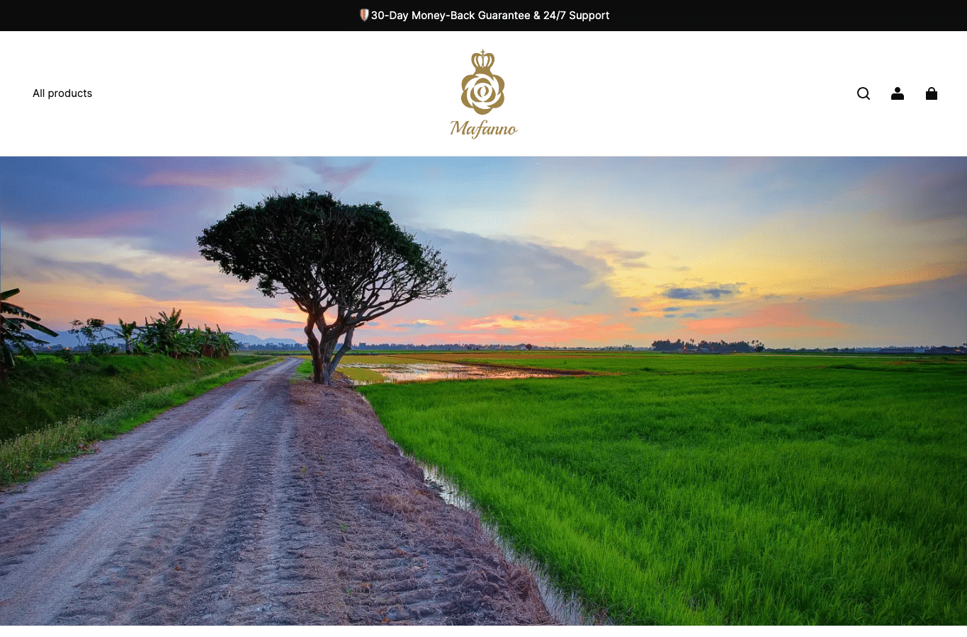 Screenshot preview of mafanno.com