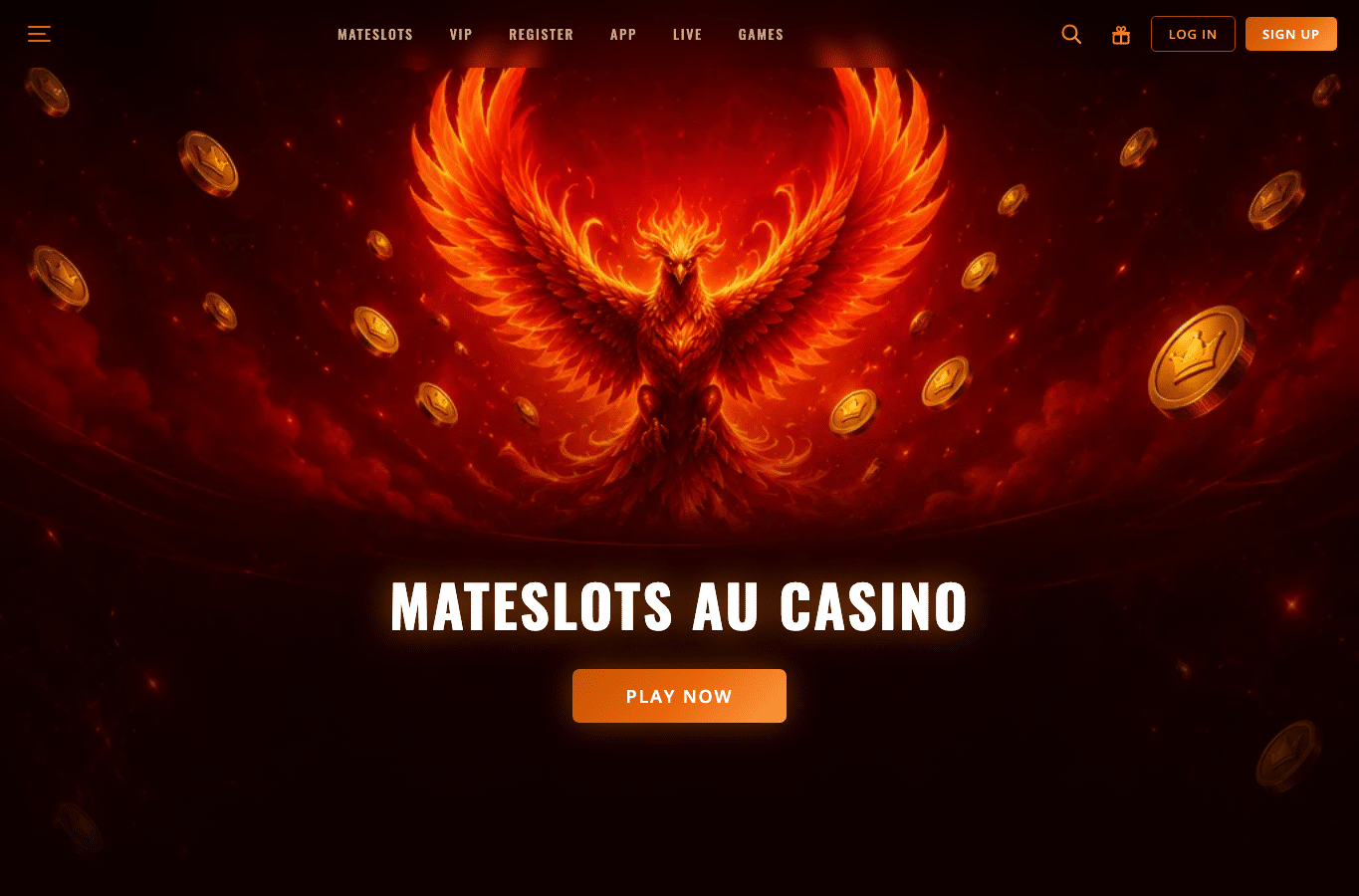 Screenshot preview of mateslots-casino-online.com