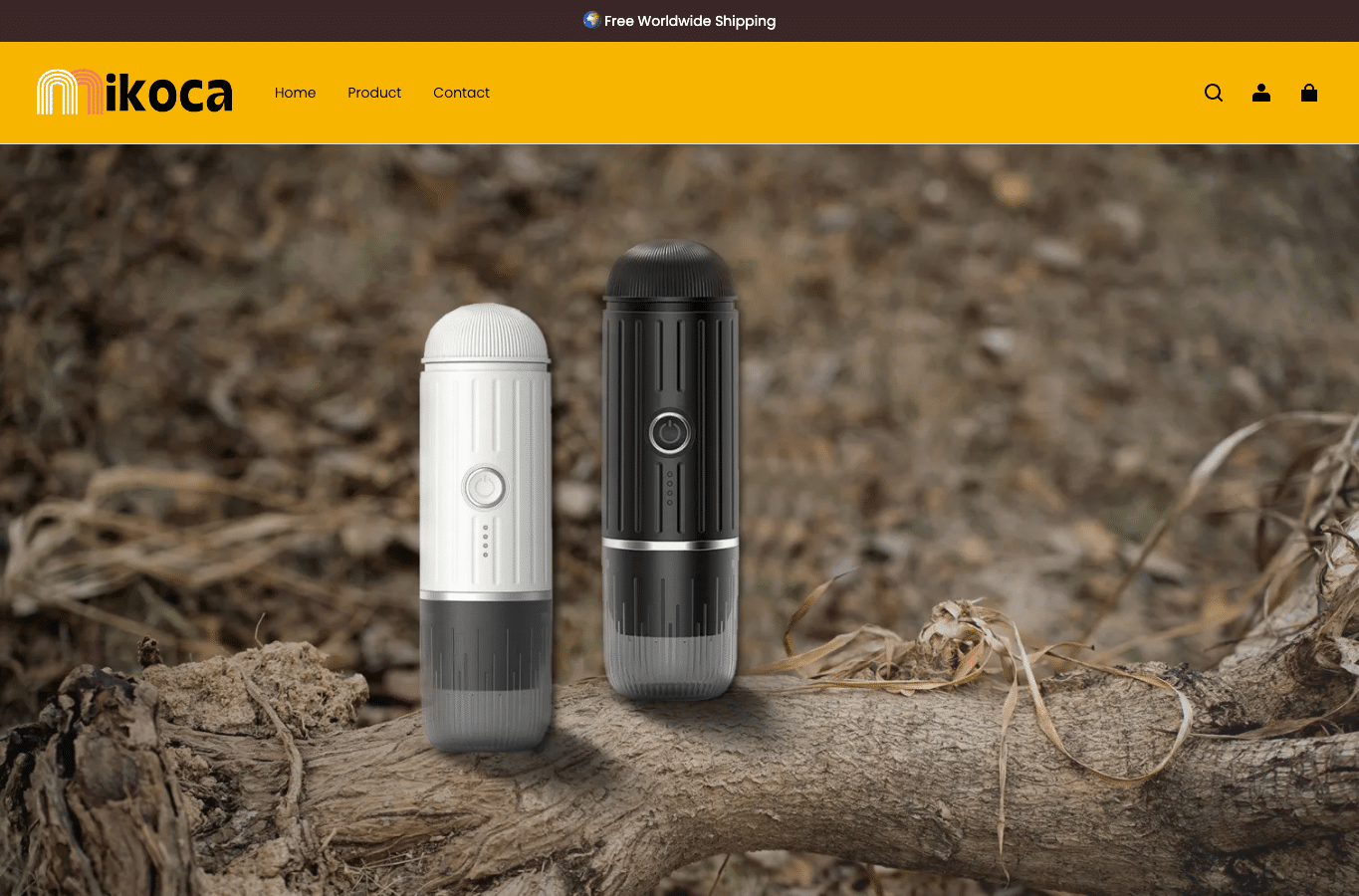 Screenshot preview of mikoca.com