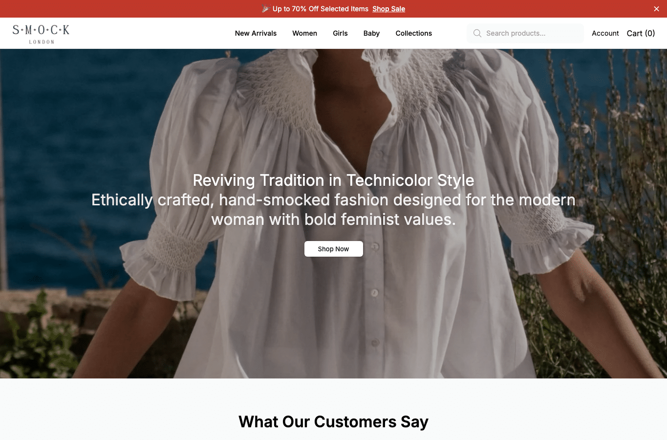 Screenshot preview of mockerylane.shop