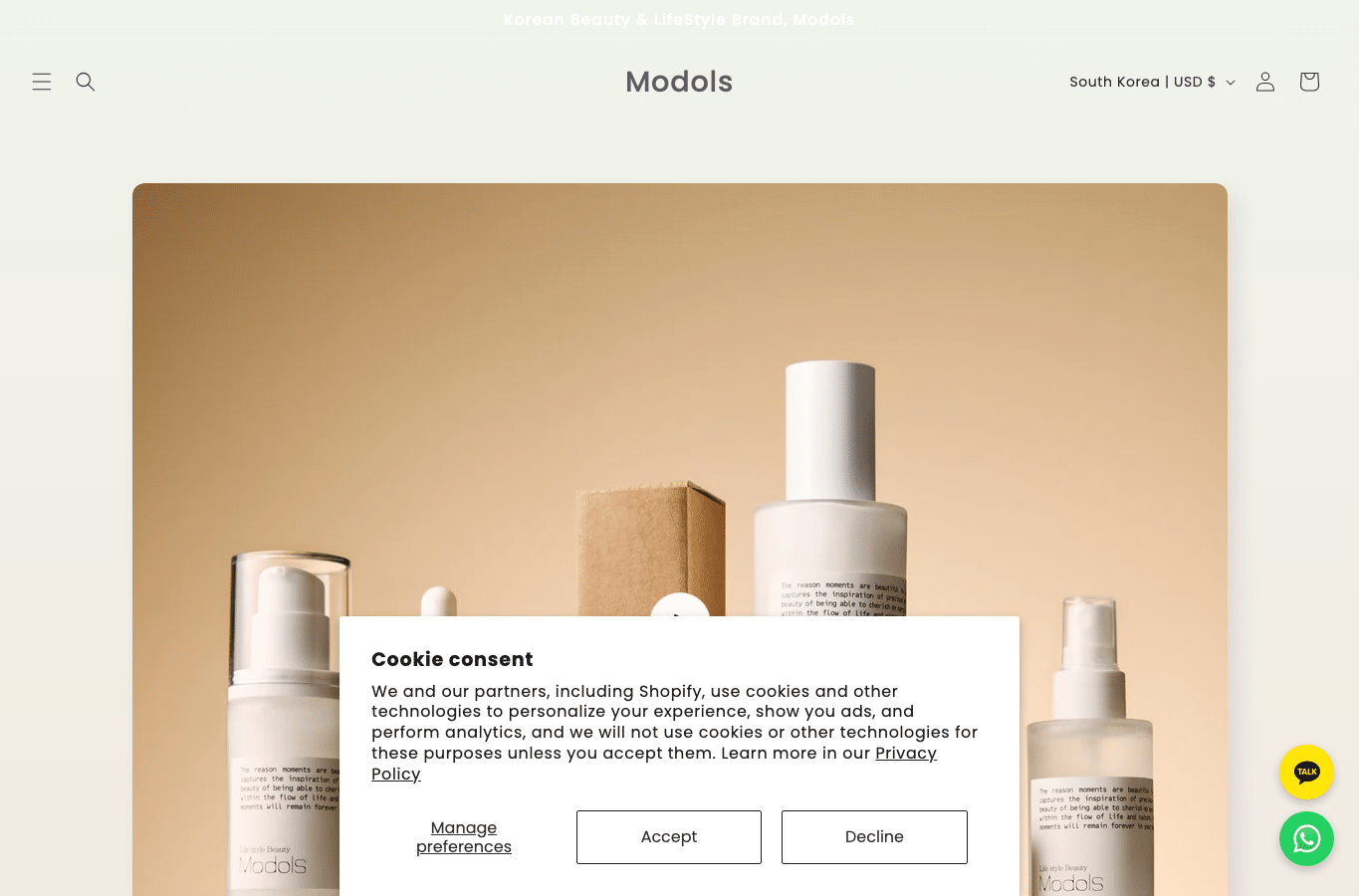 Screenshot preview of modolsonline.com