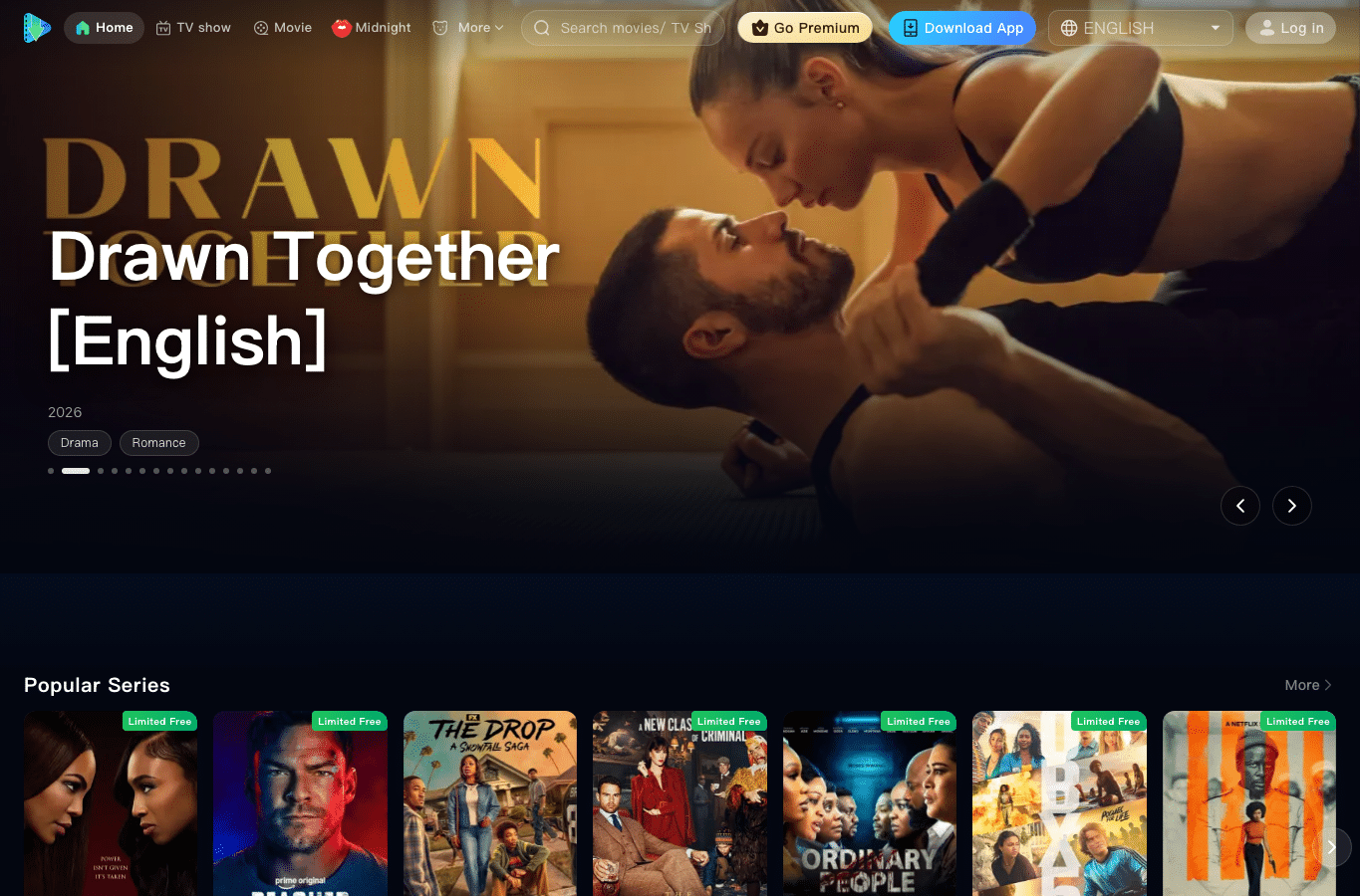 Screenshot preview of movie-box.co