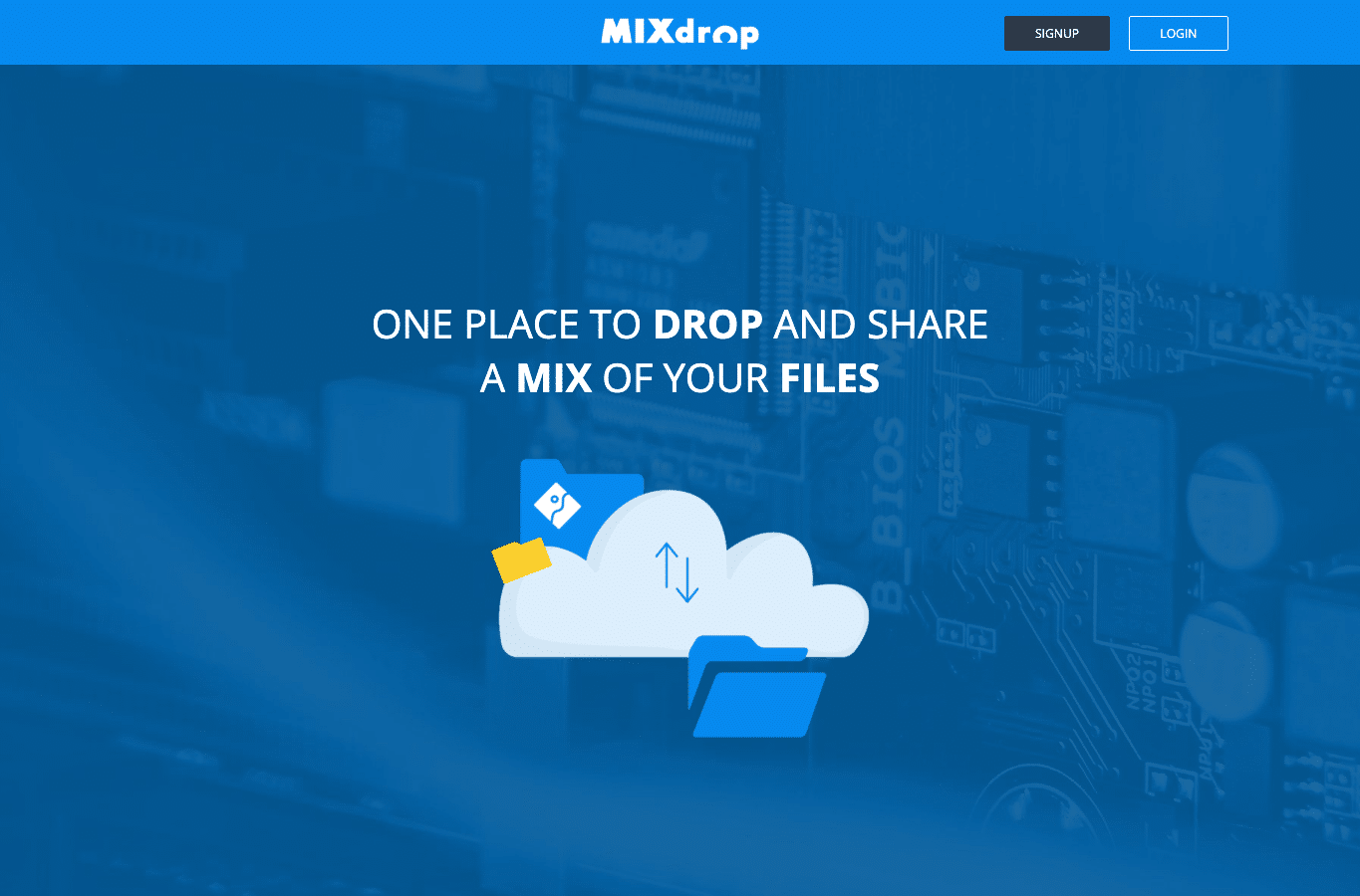 Screenshot preview of mxdrop.top