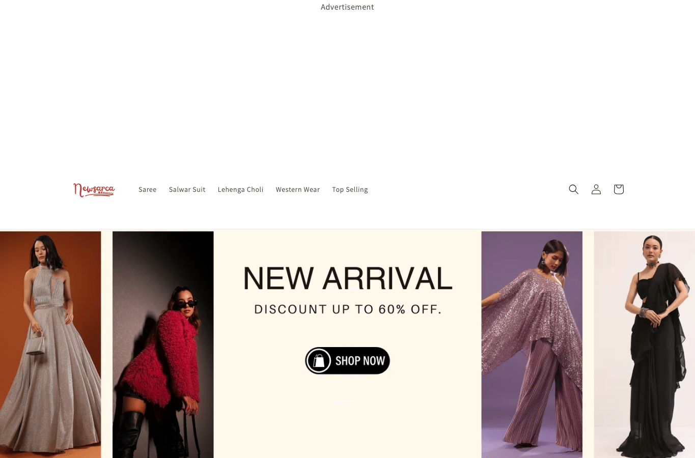 Screenshot preview of newsarca.in
