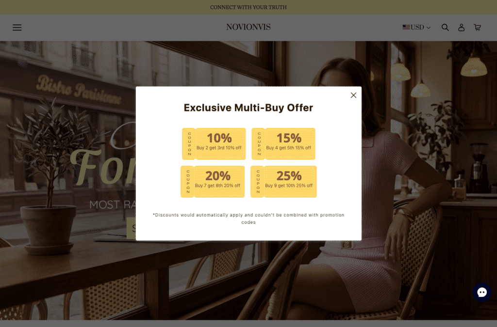 Screenshot preview of novionvis.com