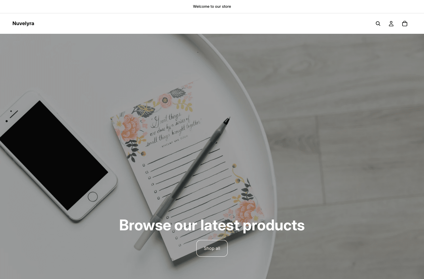 Screenshot preview of nuvelyra.com