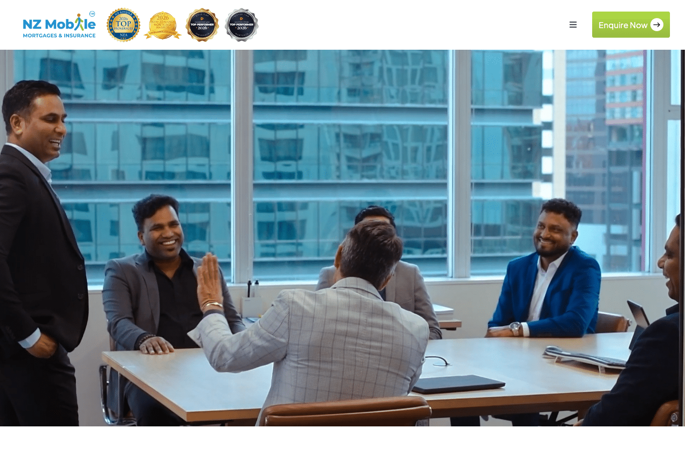 Screenshot preview of nzmmortgages.co.nz