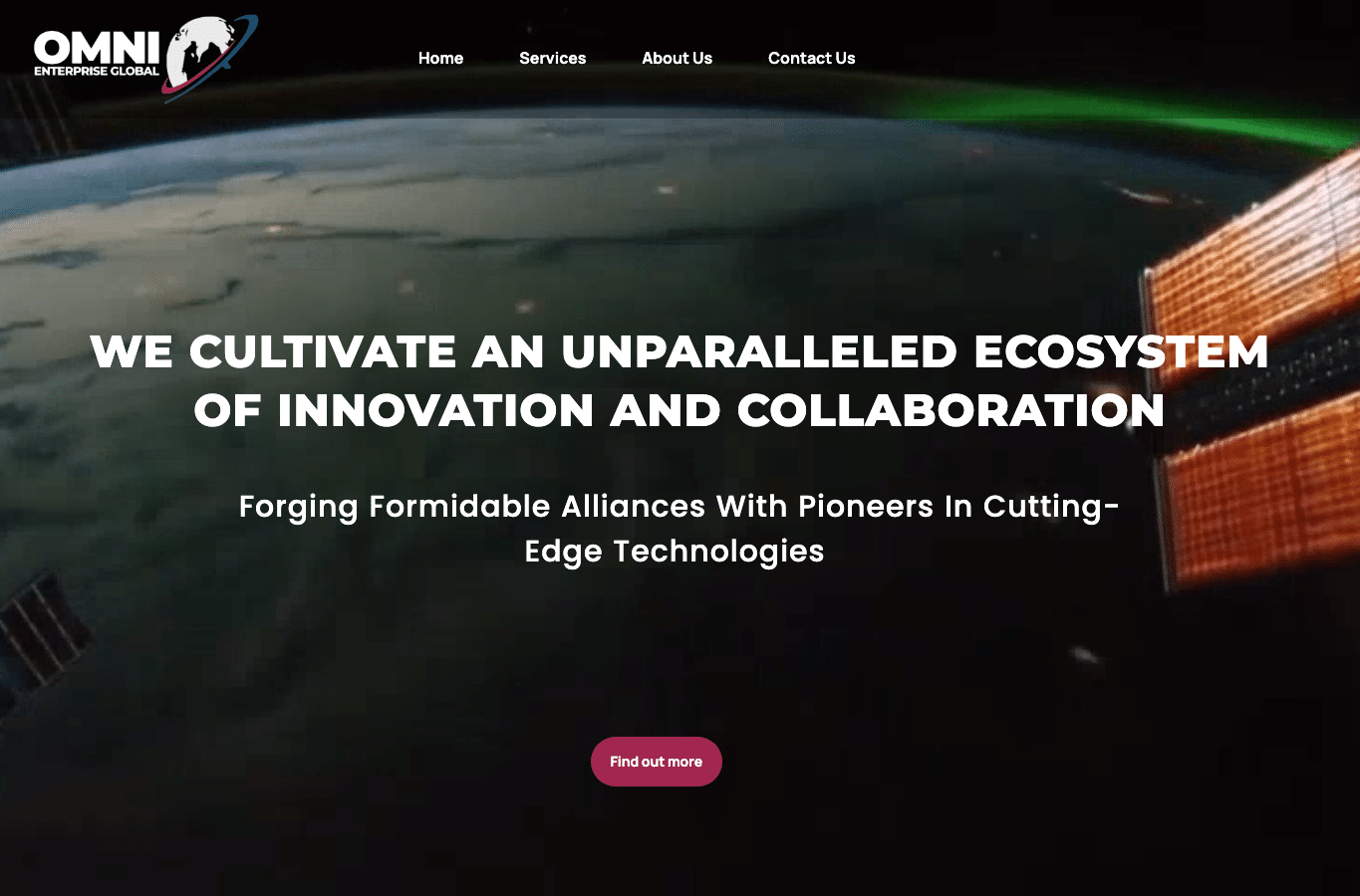 Screenshot preview of omnienterpriseglobal.com