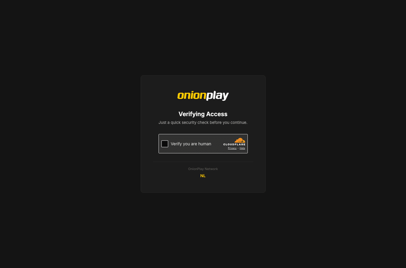 Screenshot preview of onionplay.st