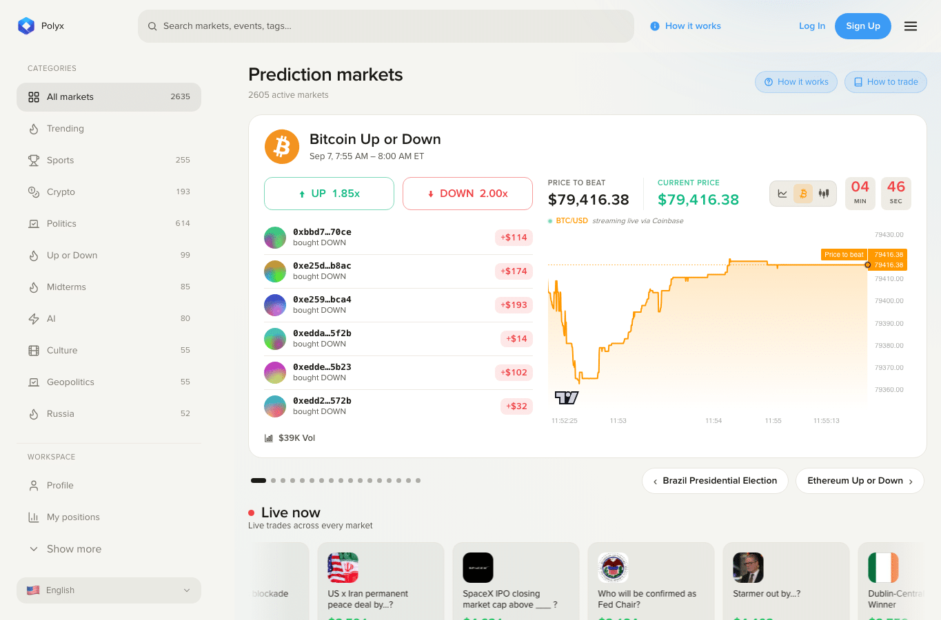 Screenshot preview of polyfax.cc
