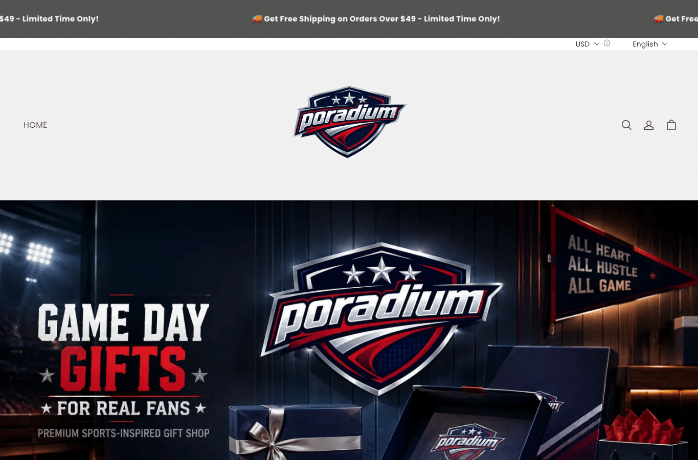 Screenshot preview of poradium.com