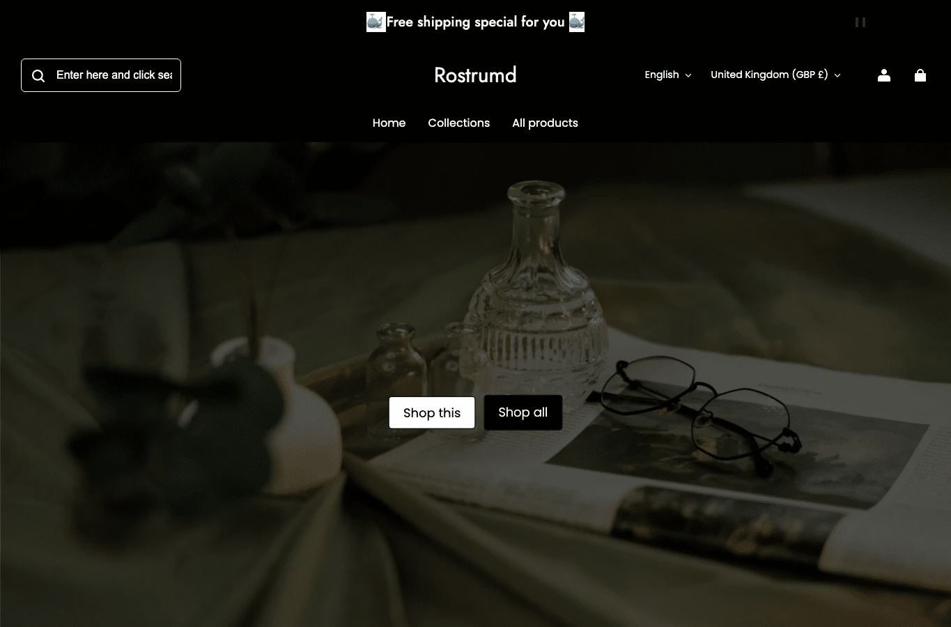 Screenshot preview of rostrumd.com