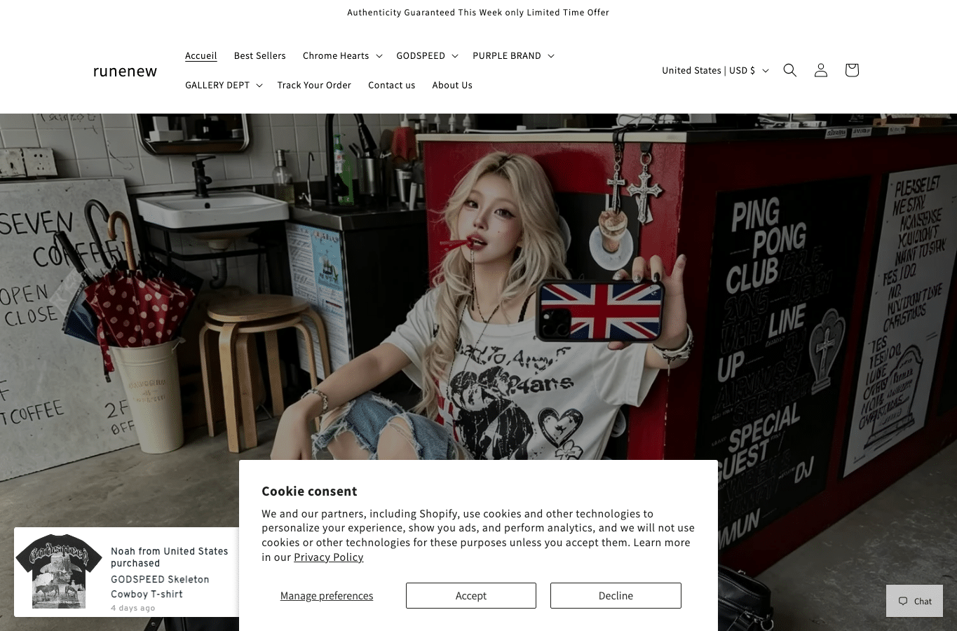 Screenshot preview of runenew.com