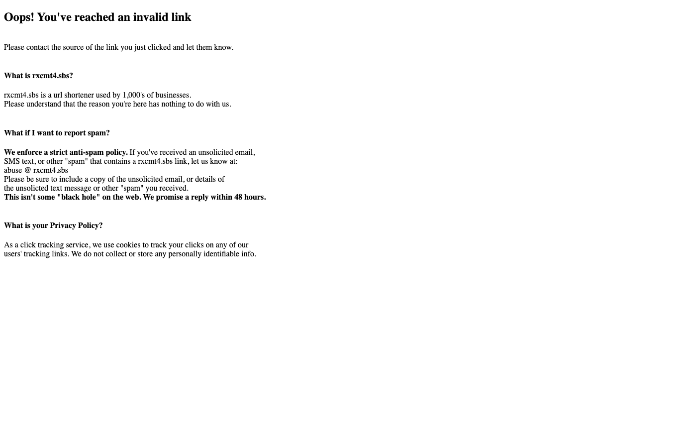 Screenshot preview of rxcmt4.sbs