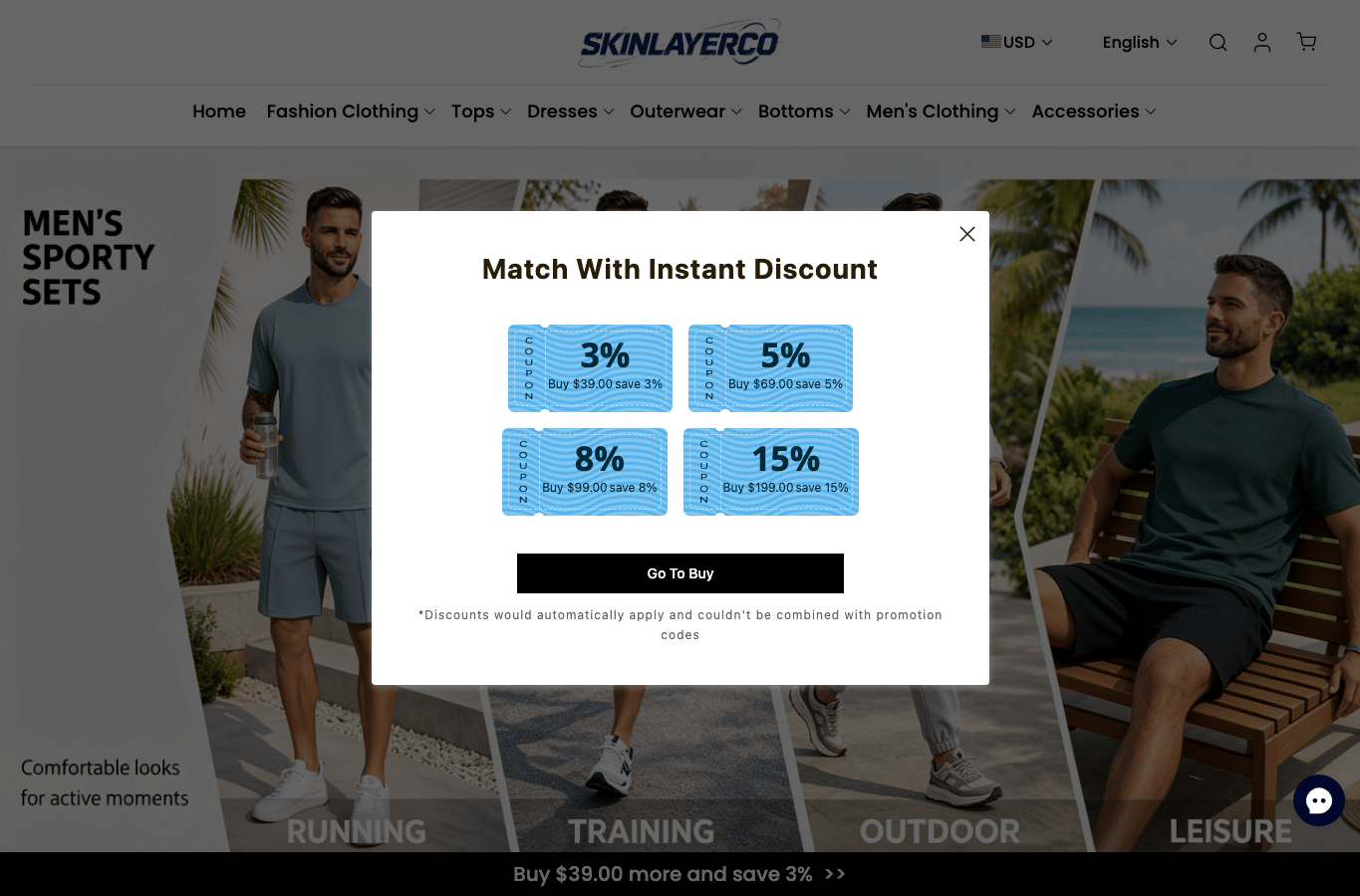 Screenshot preview of skinlayerco.com