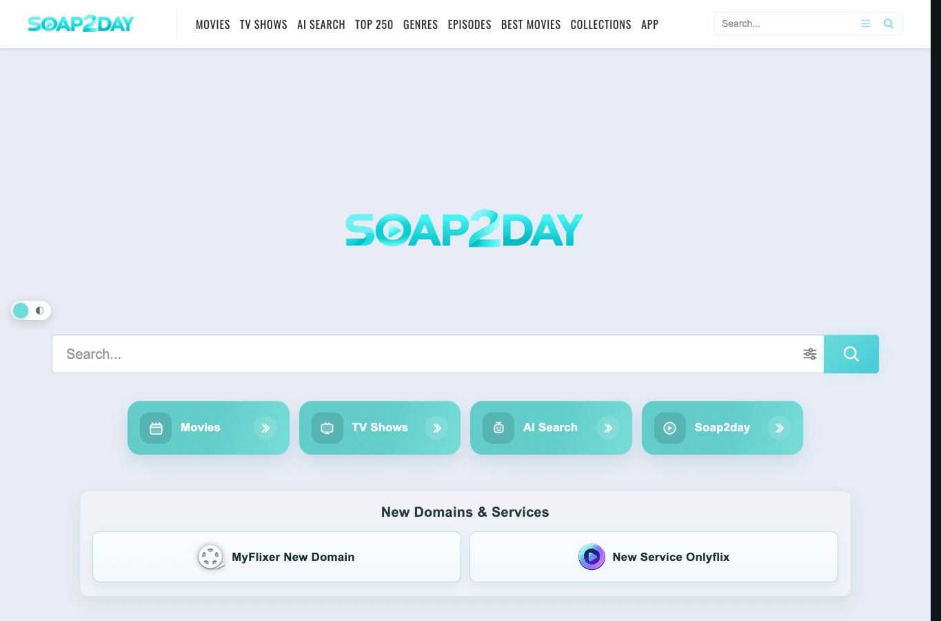 Screenshot preview of soap2day.day