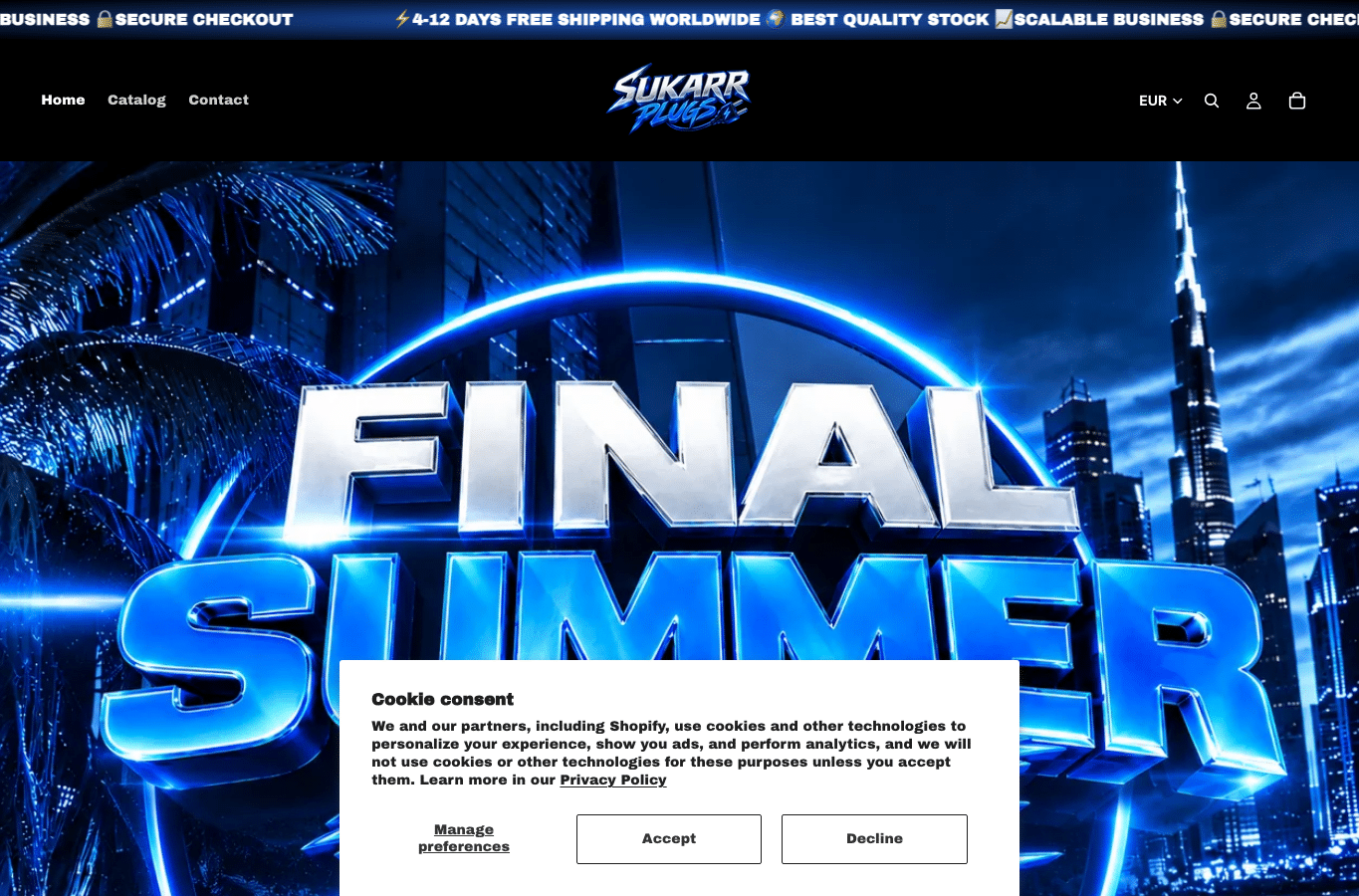 Screenshot preview of sukarrplugs.com