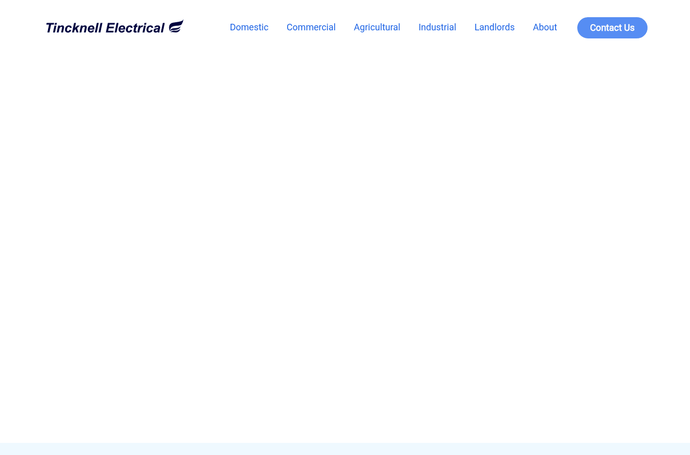 Screenshot preview of tincknellelectrical.com